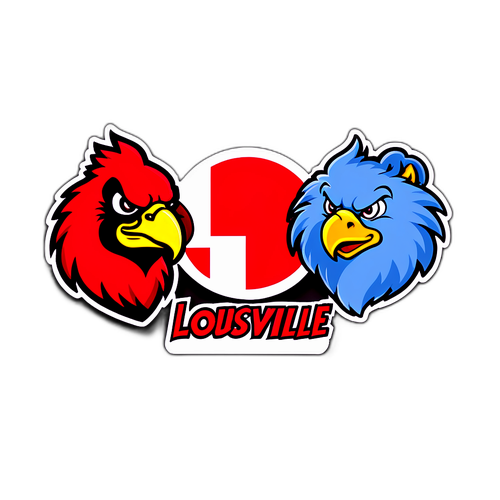 Louisville vs North Carolina Game Prediction Sticker