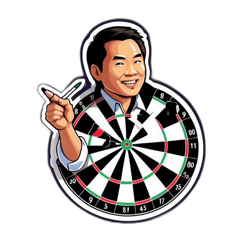 Paul Lim Dart Score Sticker
