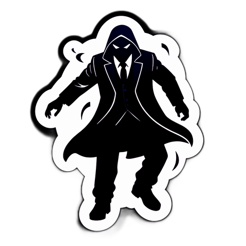 סטיקר דרמטי בהשראת 'דין רודף'