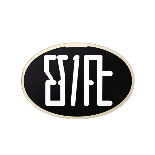 シンプルで洗練されたミニマリストデザインのステッカー