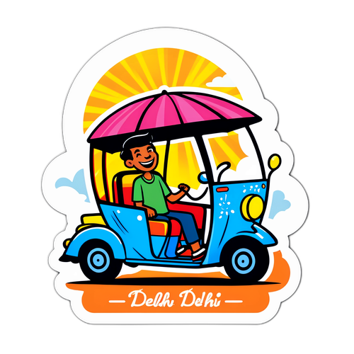 दिल्ली मौसम काSticker