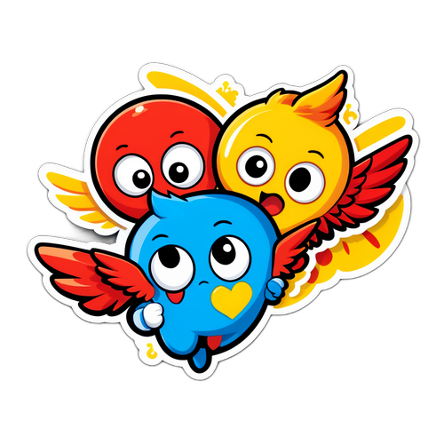 Masayahing Sticker ng Labanan sa Pagitan ng Wings at Fever