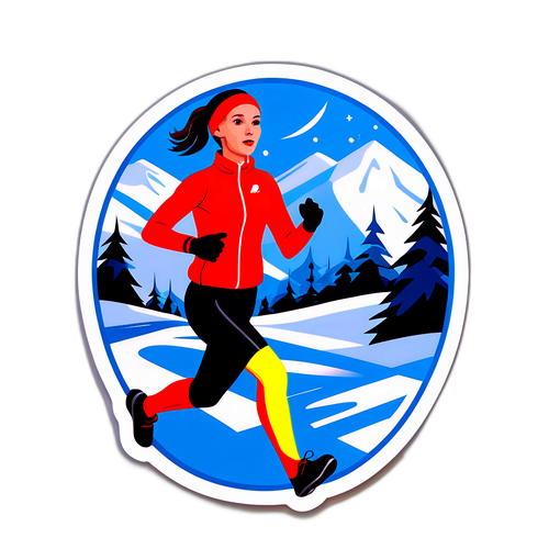 Kateřina Neumannová v zimním maratonu
