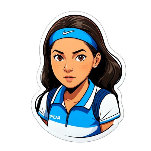 Nálepka s Jessica Pegula