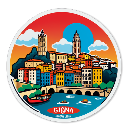 ¡Descubre Girona! Los Iconos Coloridos que Celebran su Cultura Vibrante