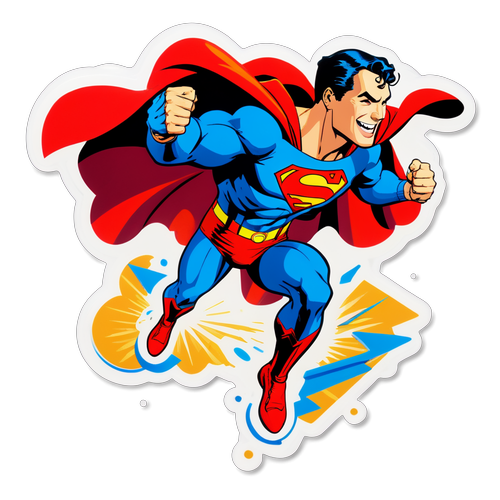 Superman 2025 Sticker