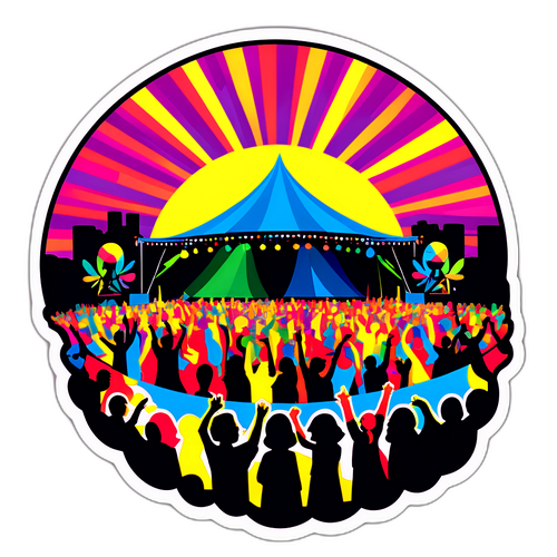 Glastonbury Festival Sticker