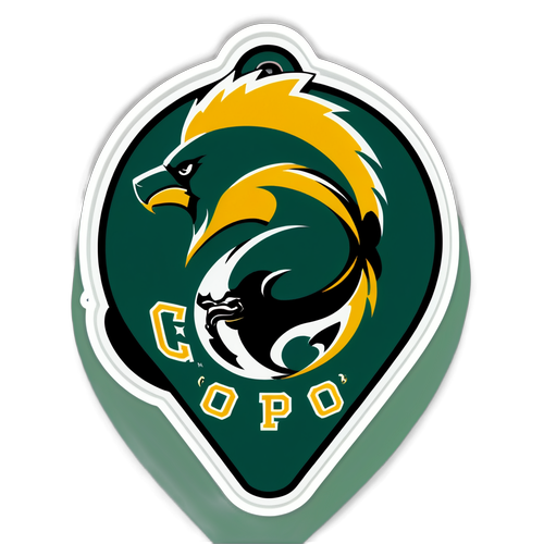 Cal Poly Baseball Logo Sticker