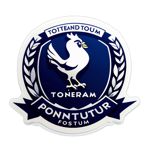 Stiker Bergaya Stadium Tottenham Hotspur