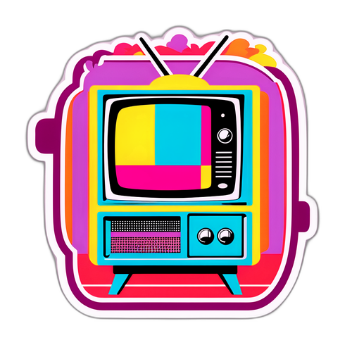 Retro TV med Beverly Hills 90210 Tema