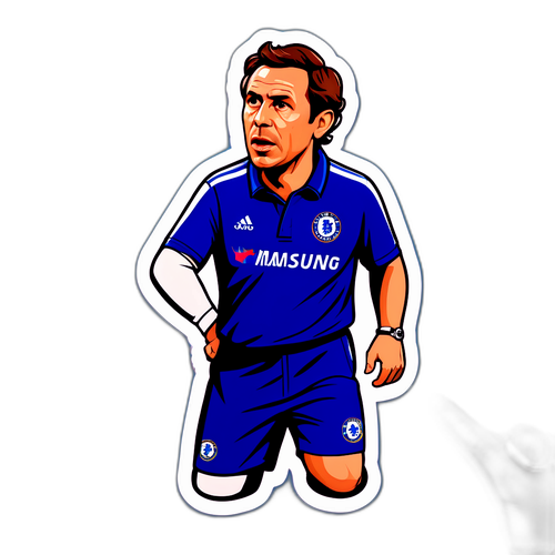 สติกเกอร์โค้ชเชลซีในสนาม