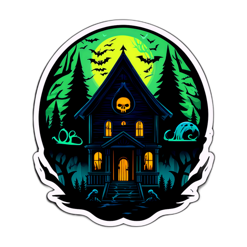 Malagim Sticker na Tumutukoy sa 'Final Destination: Bloodlines'