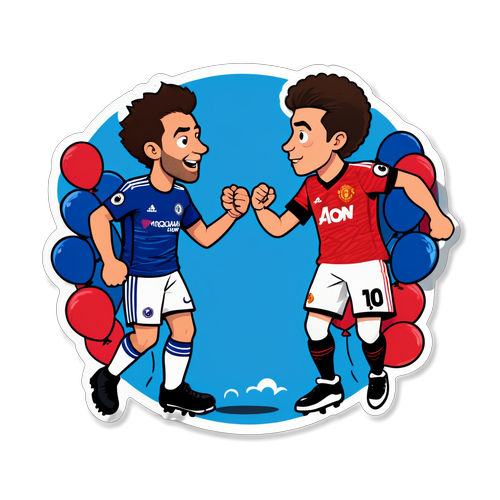 Romantický zápas Chelsea a Manchester United