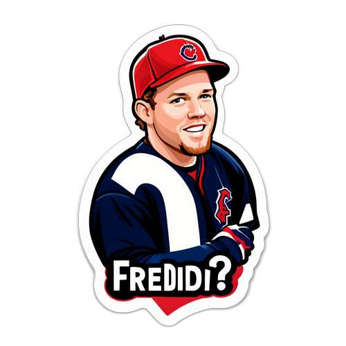 Freddie Freeman Trivia Sticker