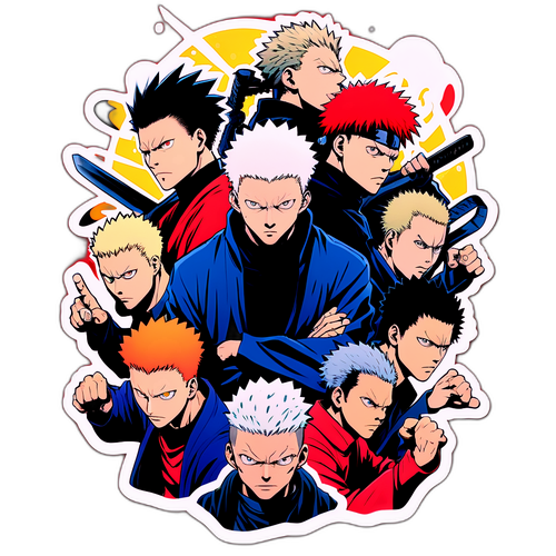 Makapangyarihang Tagpo ng mga Tauhan sa Jujutsu Kaisen