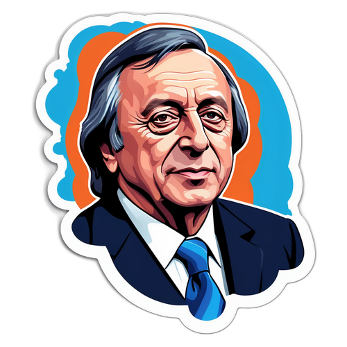Sticker de Néstor Kirchner