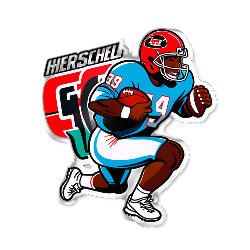 Herschel Walker Power and Speed Sticker