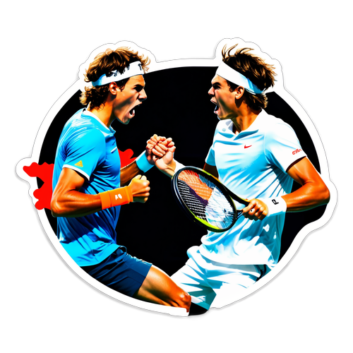 Tennisstrijd: Zverev vs Fritz in Actie