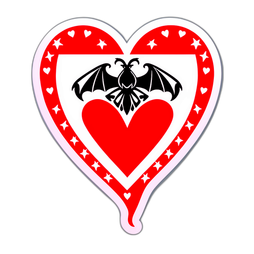 Sticker cu inima Bilbao