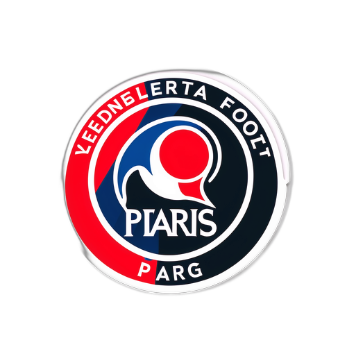 Sticker de la Rivalidad entre Vendée Fontenay Foot y PSG