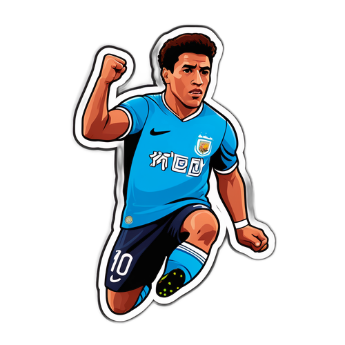 Sticker homenaje a Pity Álvarez