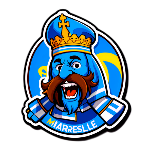 Suporter al echipei Marseille