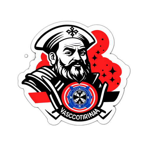Sticker de la Rivalidad entre Corinthians y Vasco da Gama