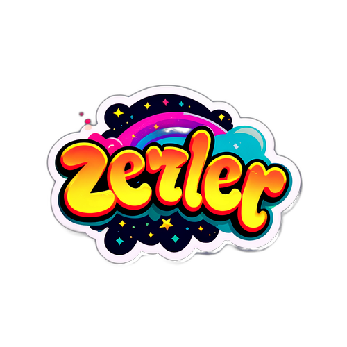 Hrací grafický design jména Etzler