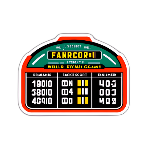 לוח תוצאות המשחק