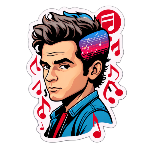 Sticker de Dylan Gorosito: Pasión por la Música