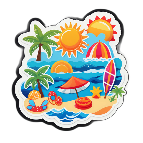 Yaz Ürünleri Sticker'ı