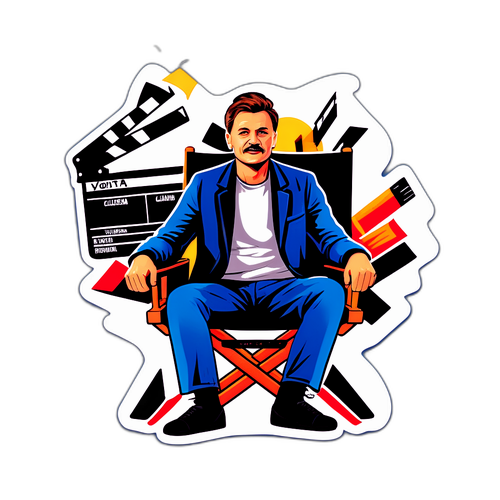 Vojta Kotek v režisérském křesle