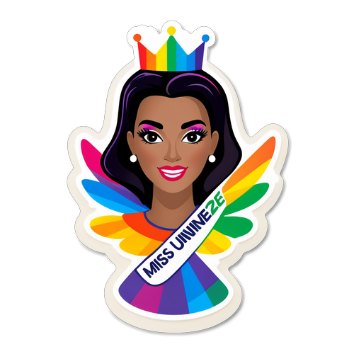 ¡Increíble! El Sticker de Miss Universo 2024 que Celebra la Diversidad LGBTQ+