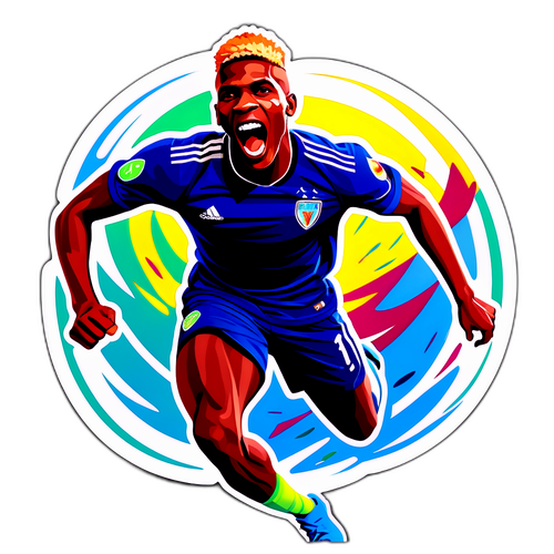 विक्टर ओसिम्हेन स्पोर्टी स्टिकर