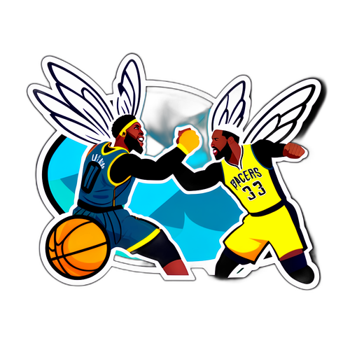 A emocionante disputa entre Hornets e Pacers