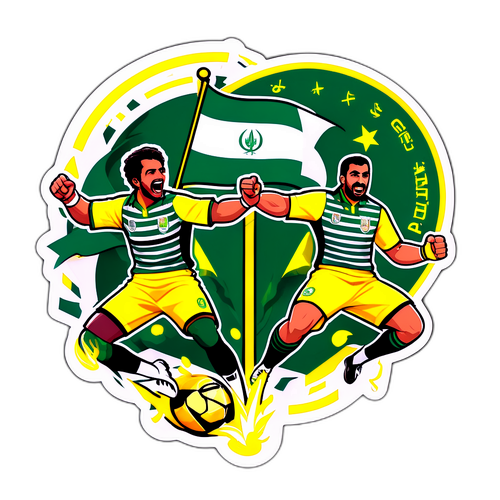 Sticker Persaingan Al-Ettifaq vs Al-Hazm