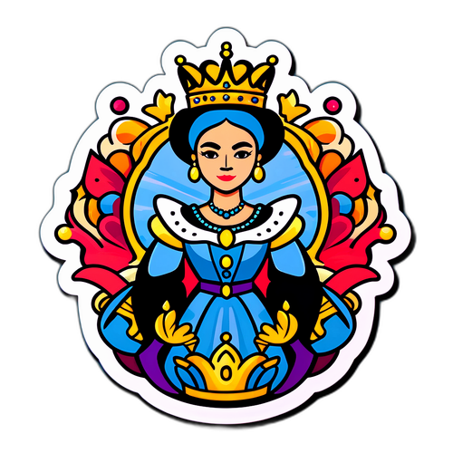 Královna nálepka