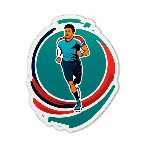 Sticker ya Motisha ya Michezo