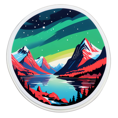 Scenisk udsigt over Norges naturskønhed