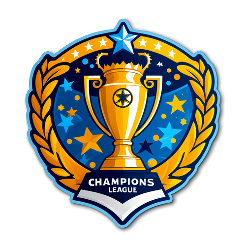 Champions League Finaler Klistermærke