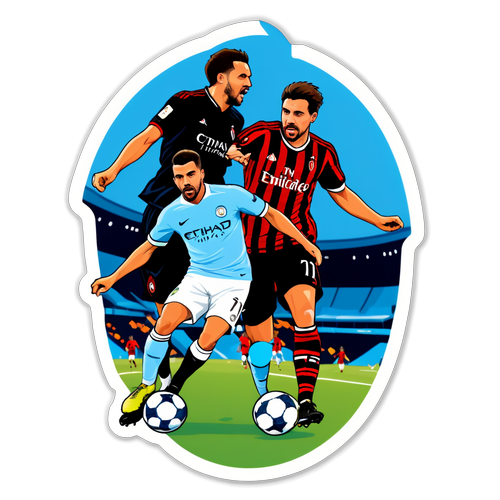 Perlawanan Epic! Gempak Antara Man City dan Milan di Stadium Penuh Kemeriahan!