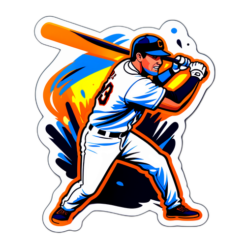 Chase Burns Celebrating a Strikeout Sticker