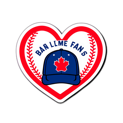 MLB 팬을 위한 따뜻한 메시지 스티커