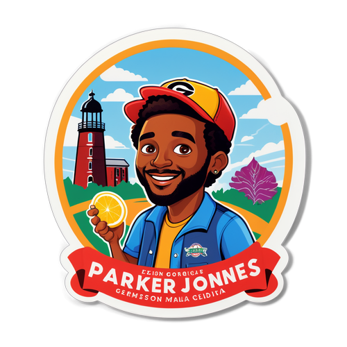 Parker Jones Georgia Culture Sticker