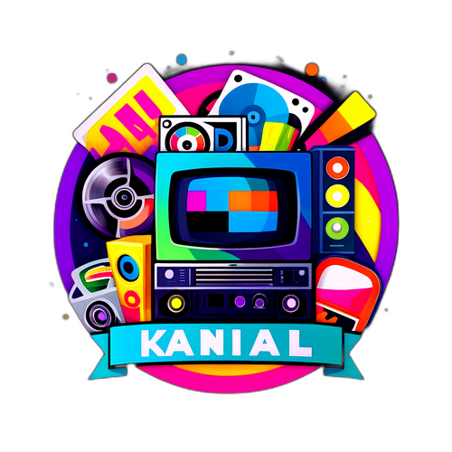 Elegantes Logo von Kanal D
