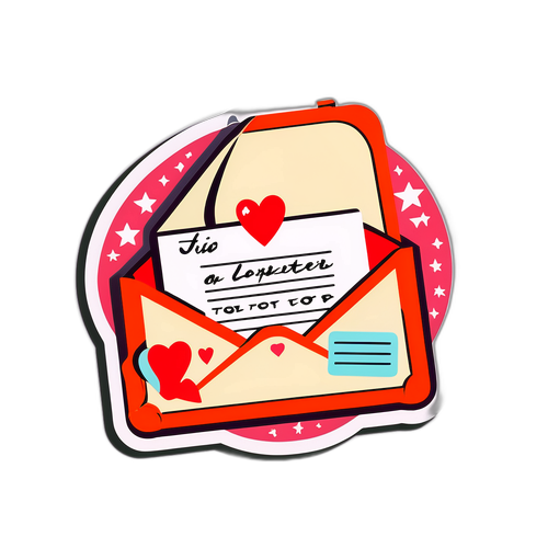 Diseño de carta de amor retro con humor y guiño a Ilia Topuria