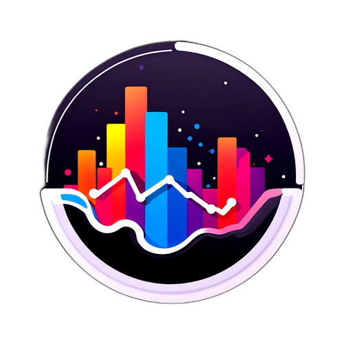 Moderne sticker for Microsoft aktier