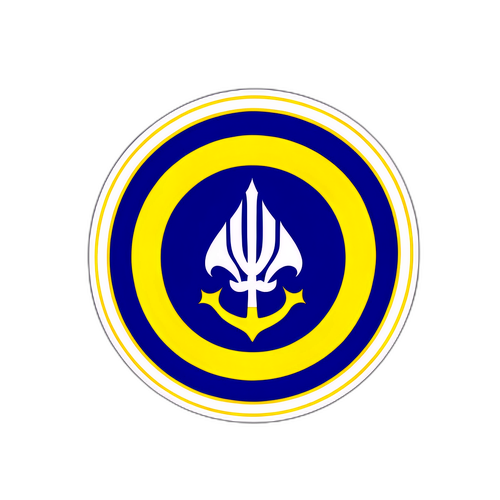 Moderne sticker van het Union Saint Gilloise logo