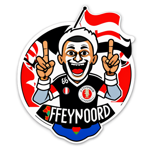 Feyenoord Supporters Sticker