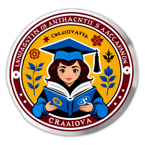 Sticker cu Universitatea din Craiova